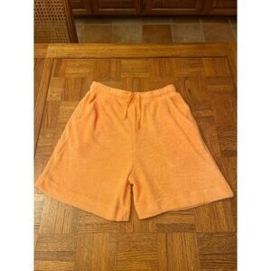 ZARA FRENCH TERRY BERMUDA SHORTS SMALL